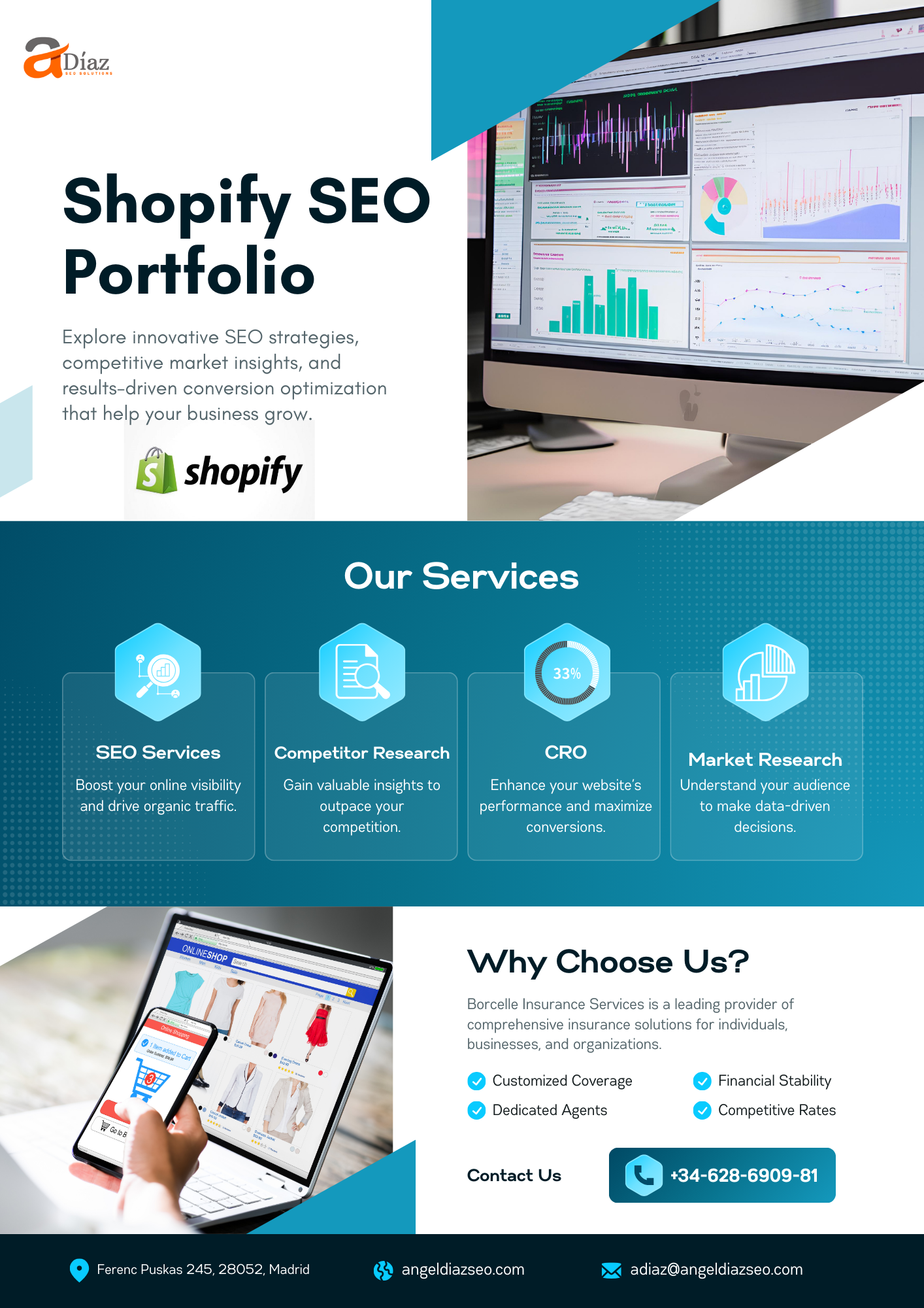 Shopify SEO Portfolio